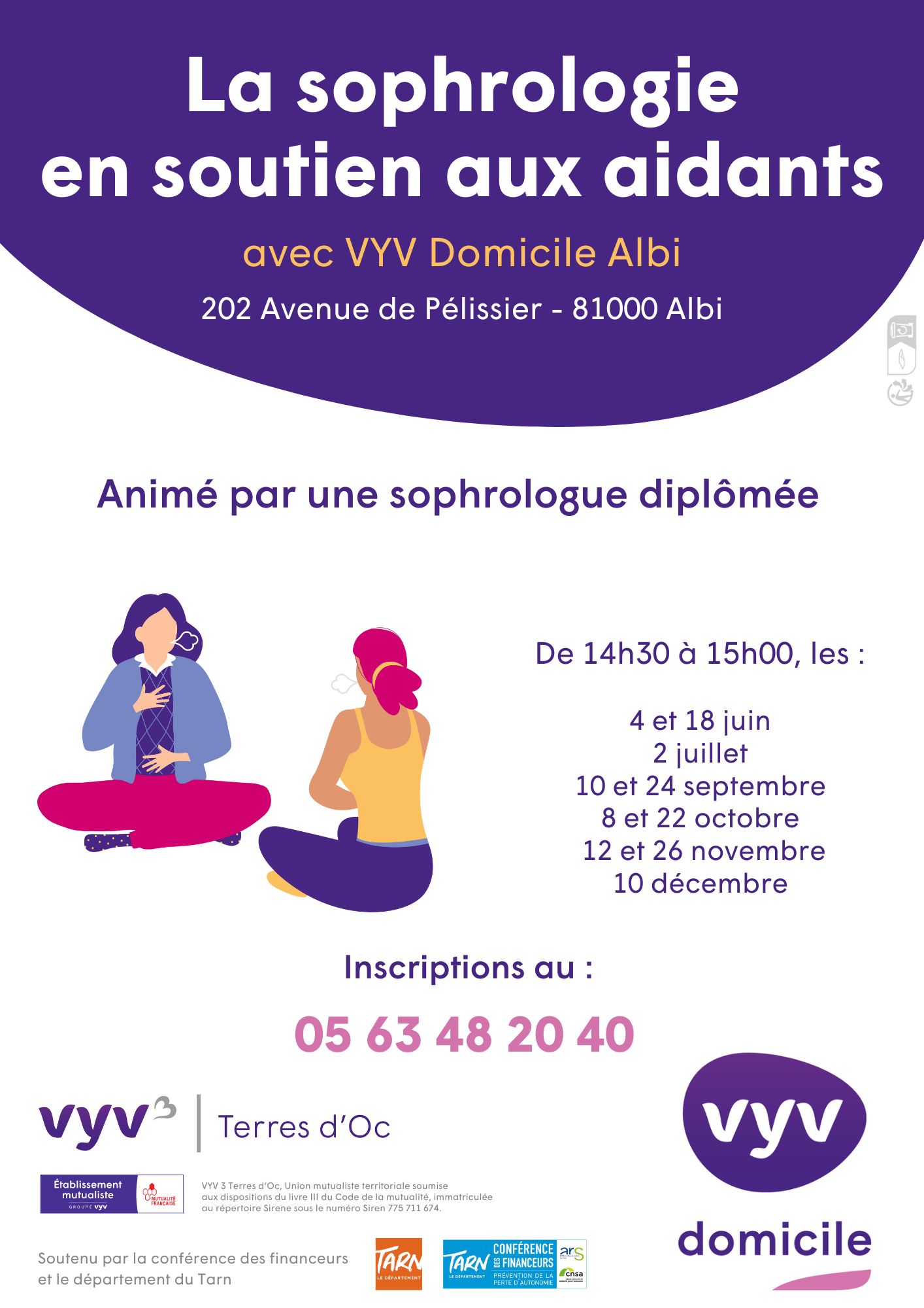 affiche sophrologie albi